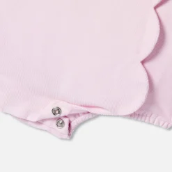 Jacadi Barboteuse bébé fille - ROSE POUDRE CLAIR