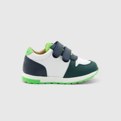 Jacadi Basket running bébé garçon - MARINE/VERT Sale