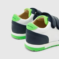 Jacadi Basket running bébé garçon - MARINE/VERT Sale