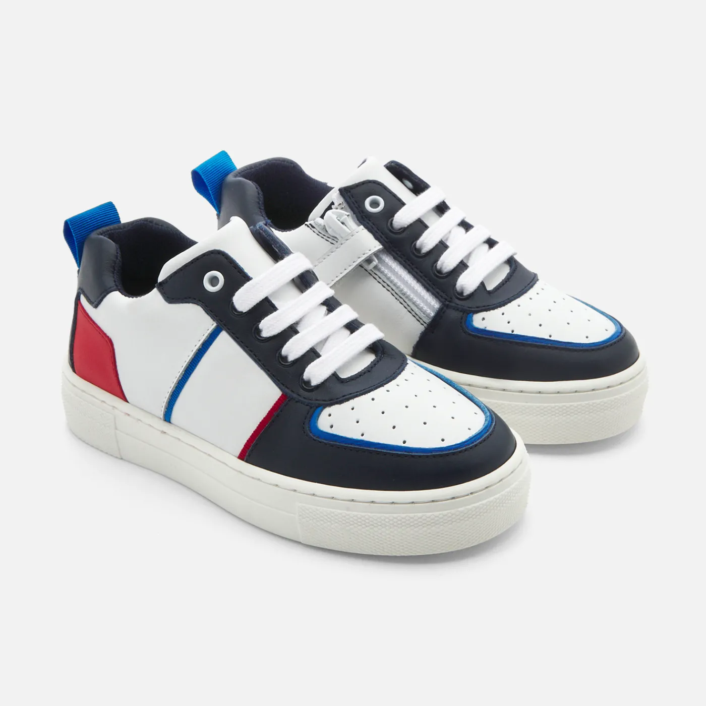 Jacadi Baskets enfant - MARINE/ROUGE