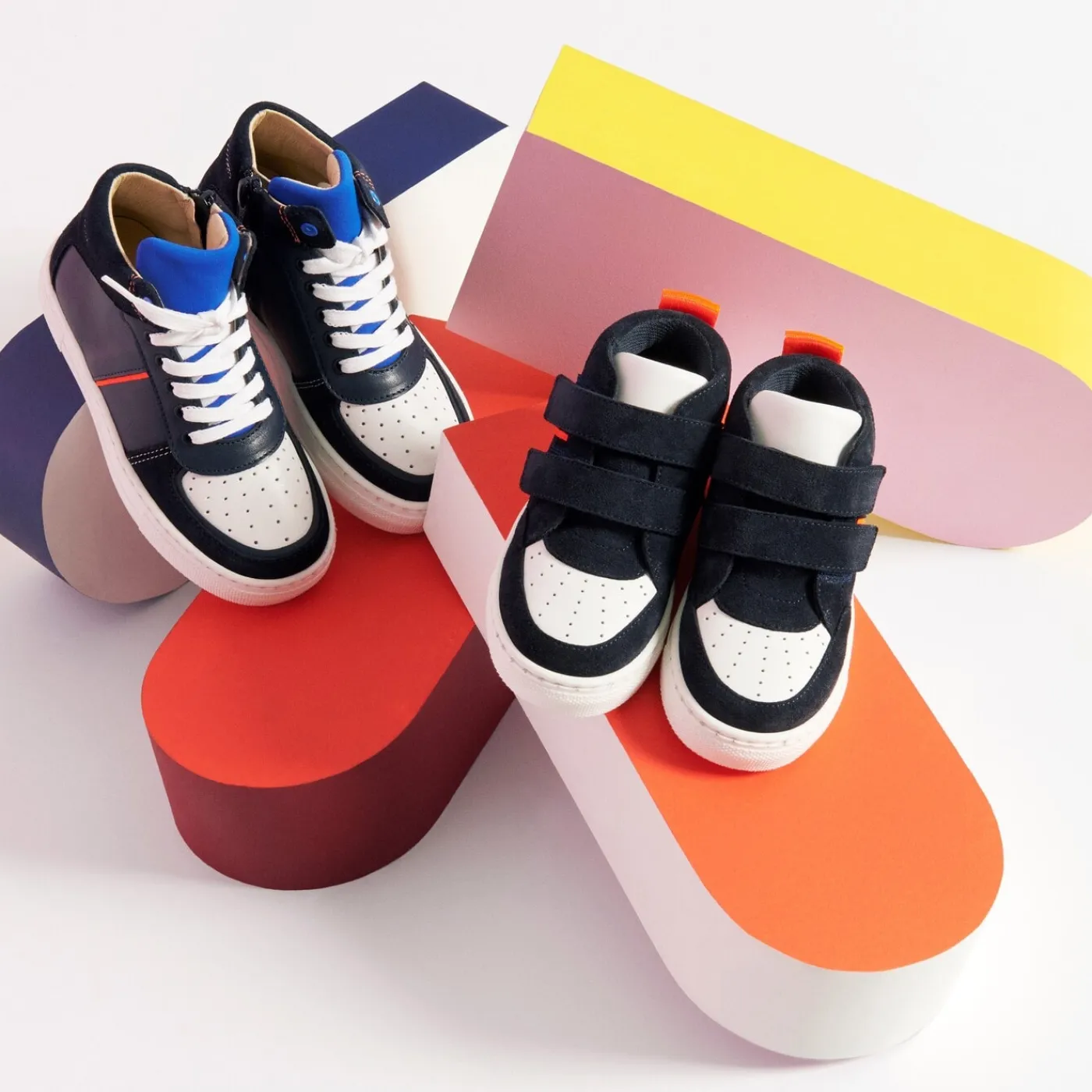Jacadi Baskets montantes bébé garçon - marine MARINE JACADI Online