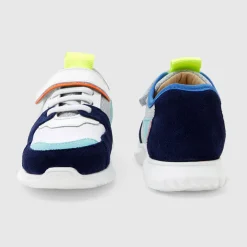 Jacadi Baskets running enfant - BLEU Clearance