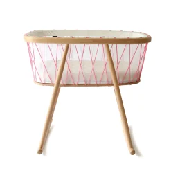 Jacadi Berceau Kumi Charlie Crane - ROSE/GRIS Outlet