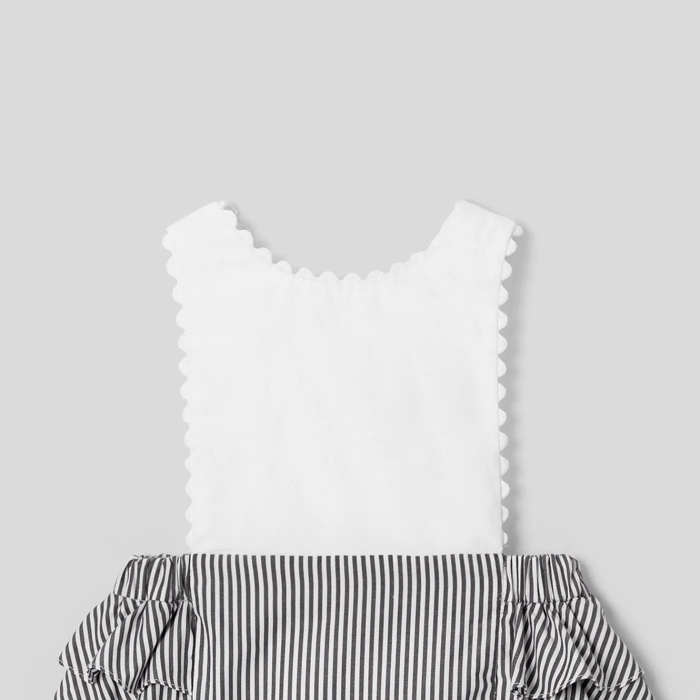 Jacadi Bloomer bébé fille en popeline - GRIS/BLANC Hot