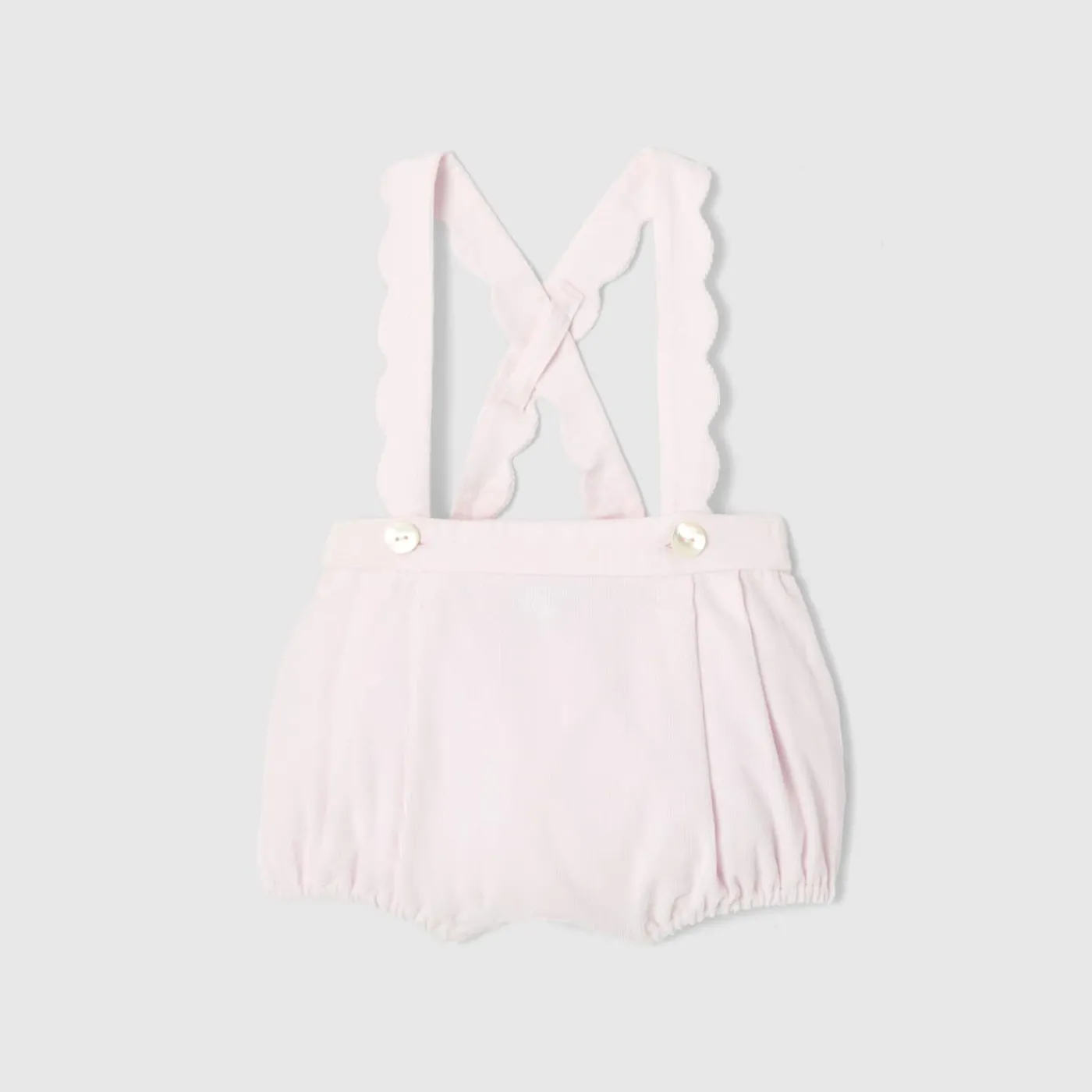Jacadi Bloomer bébé fille en velours - rose pale ROSE PALE JACADI Sale
