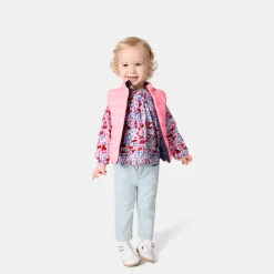 Jacadi Blouse bébé fille en tissu Liberty - lore BLANC/MULTICO Discount