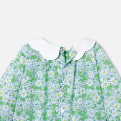 Jacadi Blouse bébé fille en Tissu Liberty - lore BLANC/MULTICO