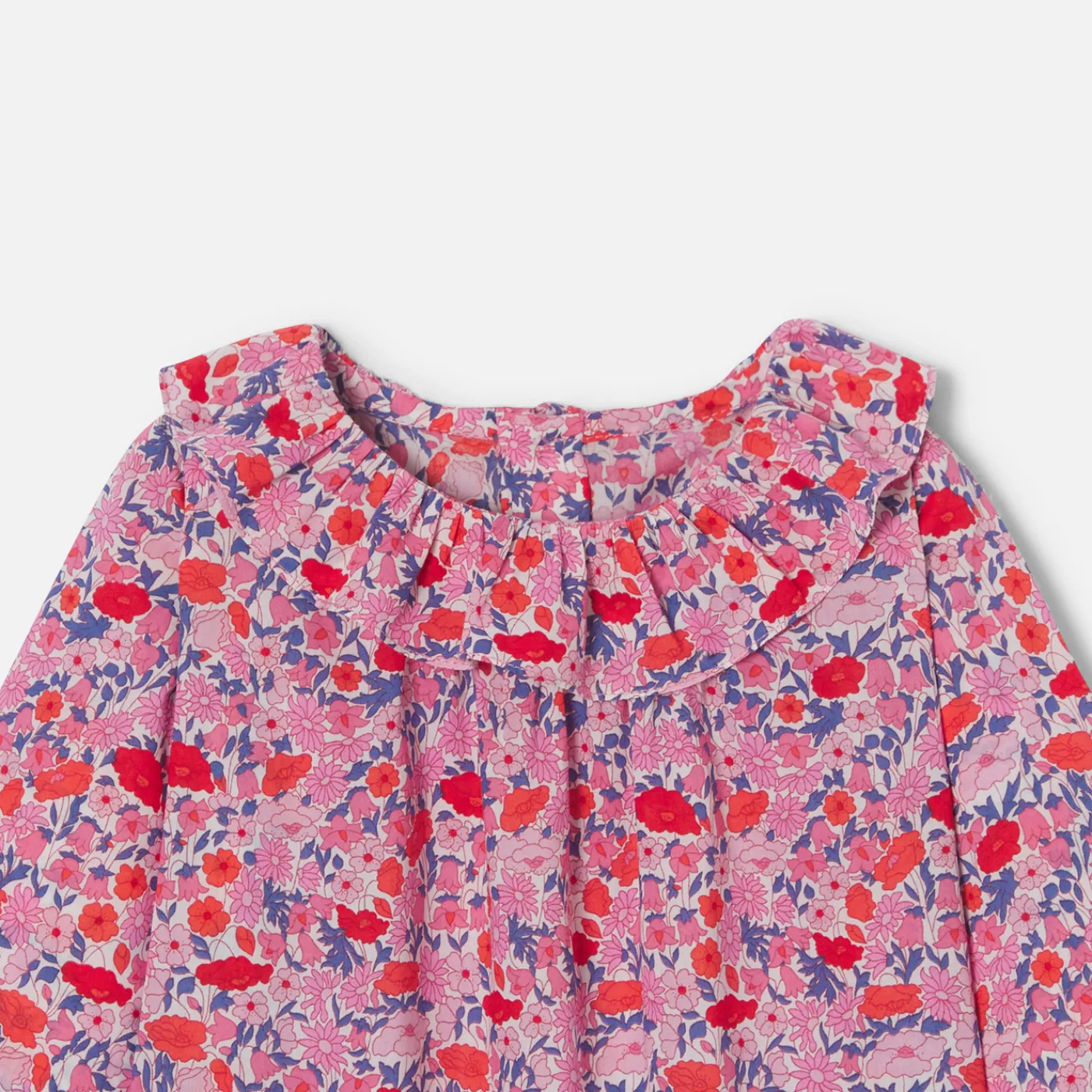 Jacadi Blouse bébé fille en Tissu Liberty - lore ROSE/MULTICO New