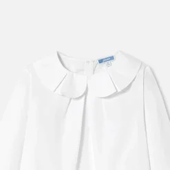 Jacadi Blouse en popeline enfant fille - blanc BLANC JACADI