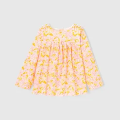 Jacadi Blouse en tissu Liberty enfant fille - x Tohana - lore JAUNE/MULTICO Sale