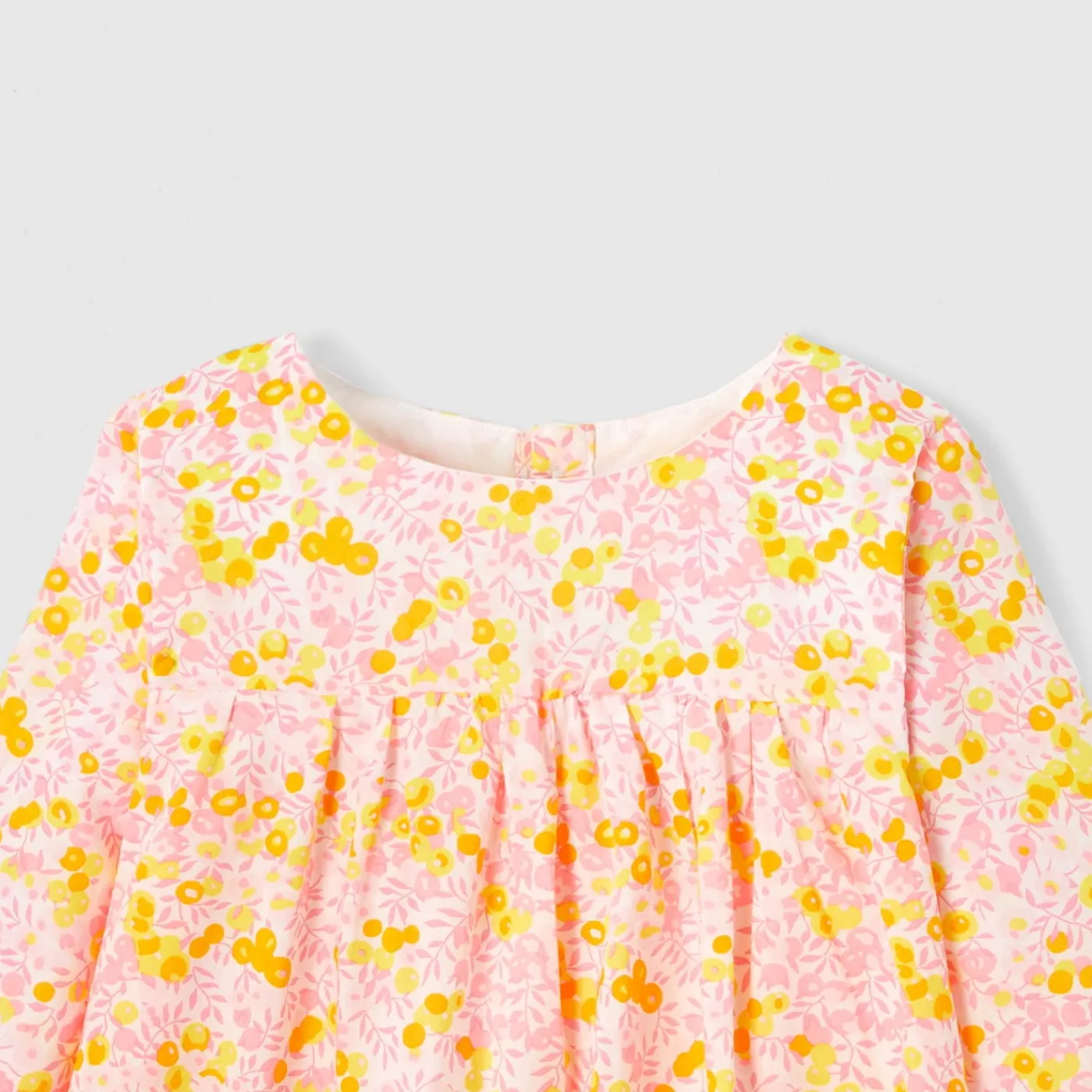 Jacadi Blouse en tissu Liberty enfant fille - x Tohana - lore JAUNE/MULTICO Sale
