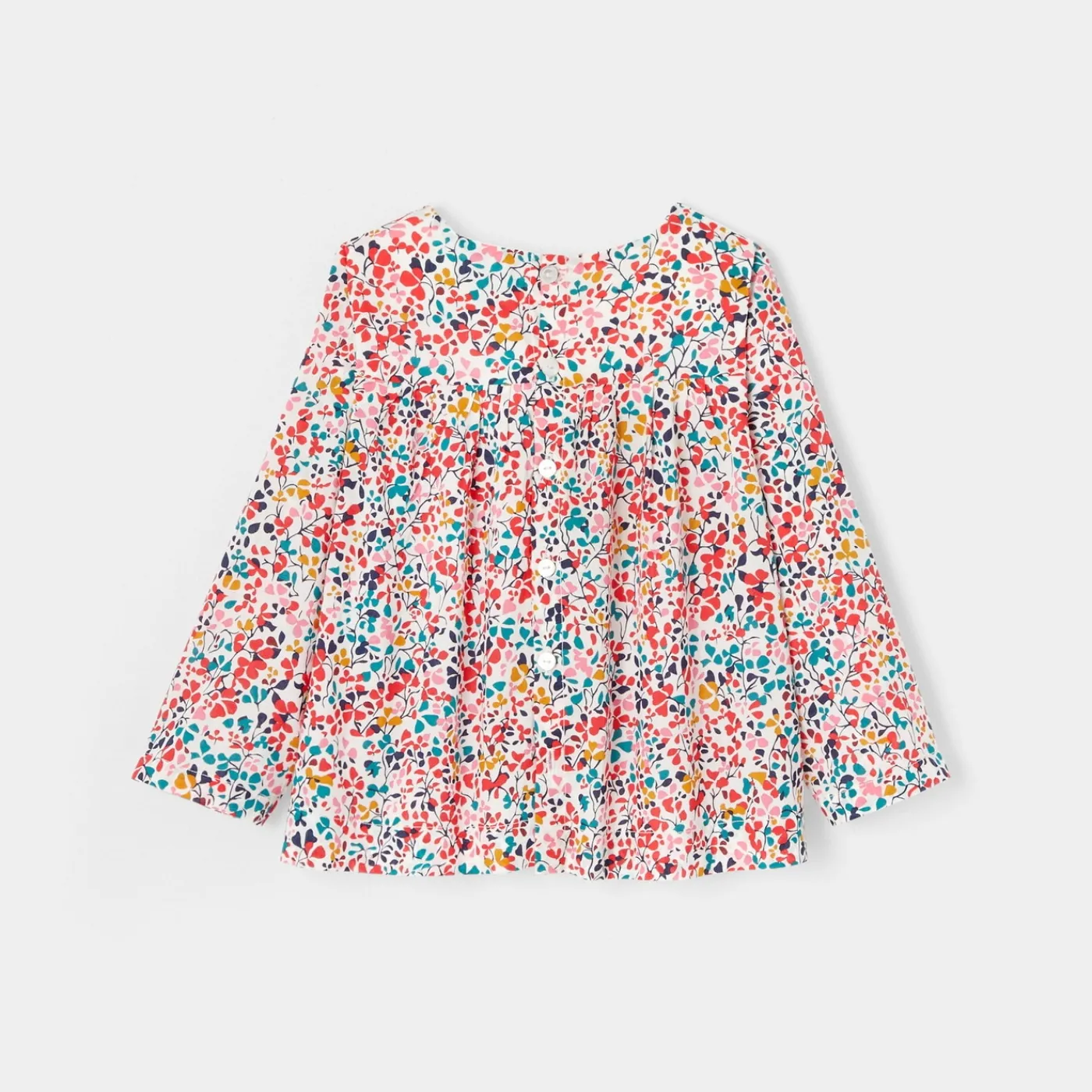 Jacadi Blouse en tissu Liberty enfant fille - x Tohana - lore MULTICO Sale