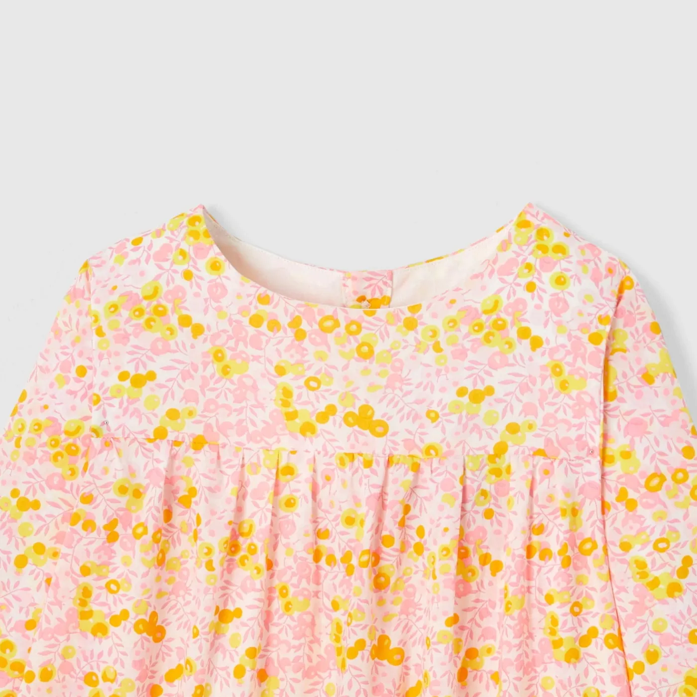Jacadi Blouse en tissu Liberty enfant fille - x Tohana - lore JAUNE/MULTICO Sale