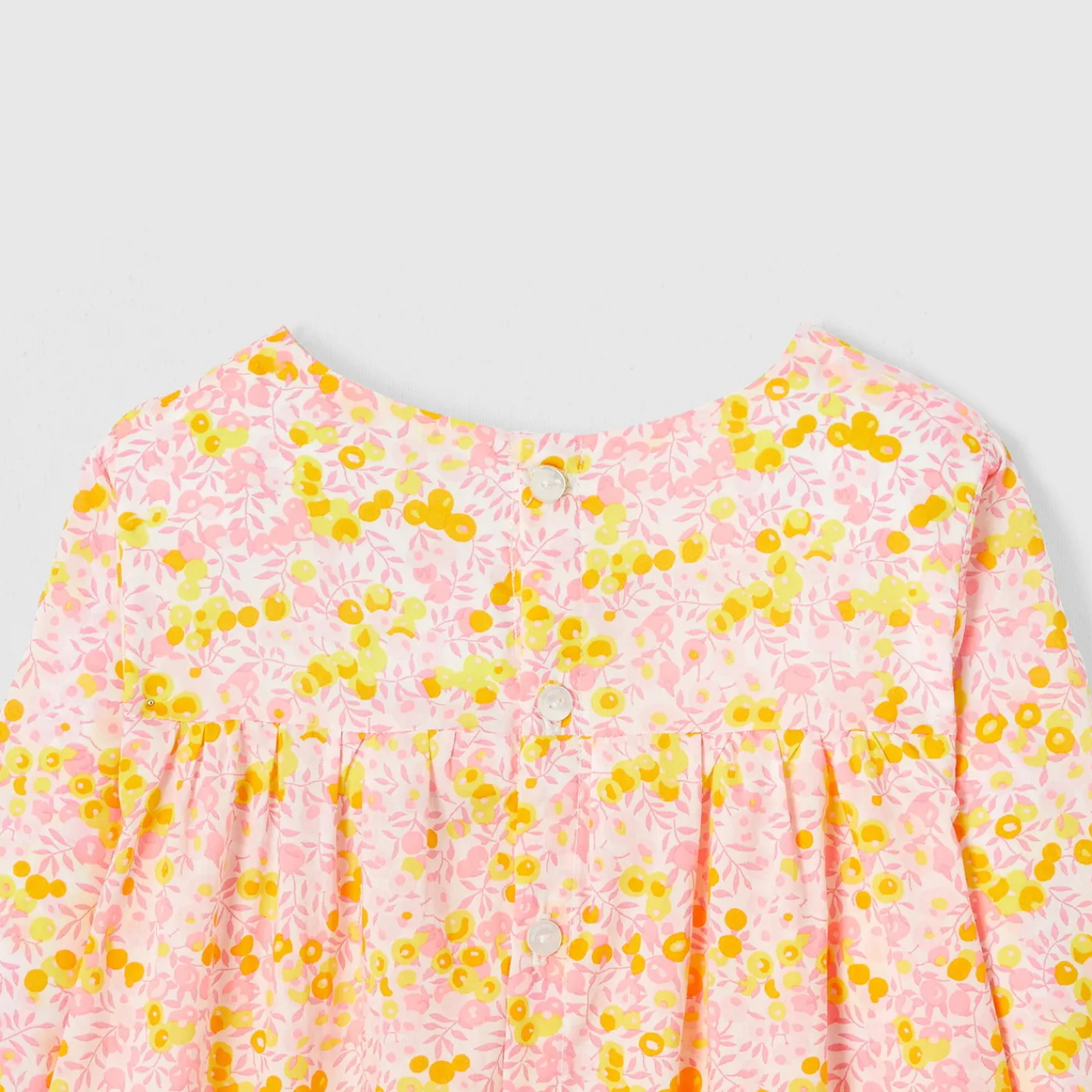 Jacadi Blouse en tissu Liberty enfant fille - x Tohana - lore JAUNE/MULTICO Sale