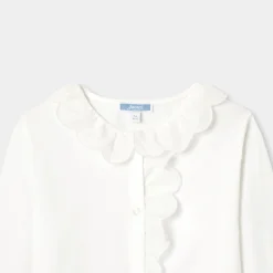 Jacadi Blouse enfant fille en jersey - blanc BLANC JACADI Best