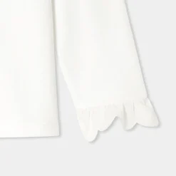 Jacadi Blouse enfant fille en jersey - blanc BLANC JACADI Best