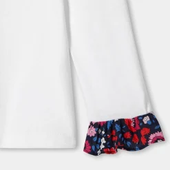 Jacadi Blouse manches longues enfant fille - blanc BLANC JACADI Outlet