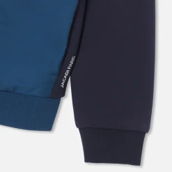 Jacadi Blouson à capuche enfant garçon - BLEU MARNE