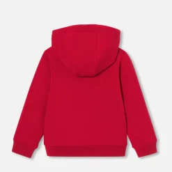 Jacadi Blouson bi-matière enfant garçon - ROUGE/BORDEAUX Best