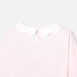 Jacadi Body bébé fille à col festonné - rose poudre ROSE POUDRE JACADI Clearance