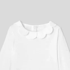 Jacadi Body bébé fille col pétales - blanc BLANC JACADI Discount
