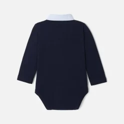 Jacadi Body bébé garçon à col Oxford - marine MARINE JACADI Outlet