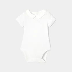 Jacadi Body bébé garçon manches courtes - blanc BLANC JACADI Clearance