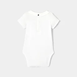Jacadi Body bébé garçon manches courtes - blanc BLANC JACADI Clearance