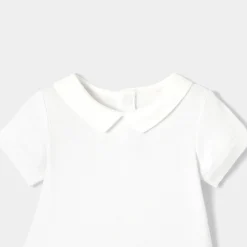 Jacadi Body bébé garçon manches courtes - blanc BLANC JACADI Clearance