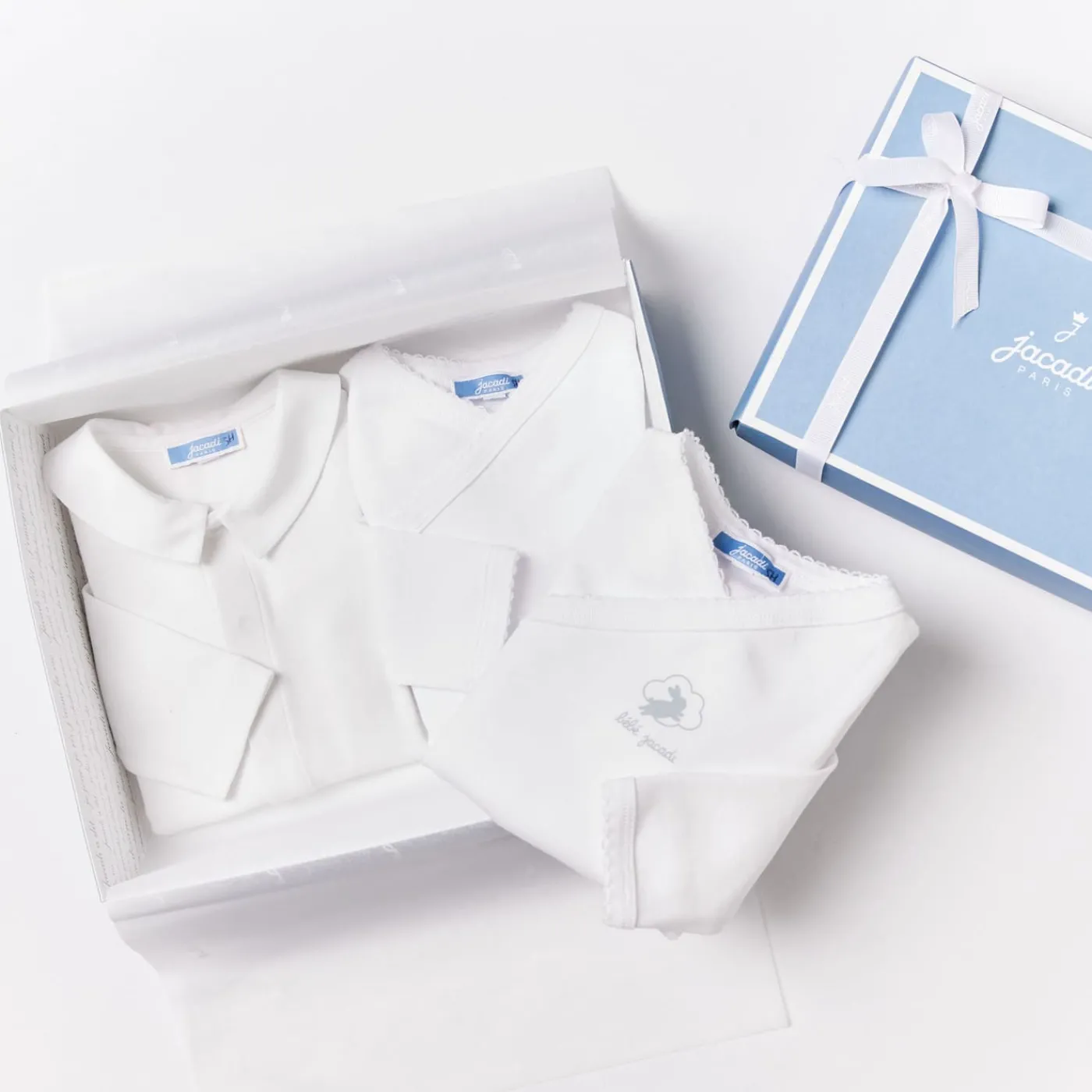 Jacadi Body bébé garçon manches longues - blanc BLANC JACADI Online