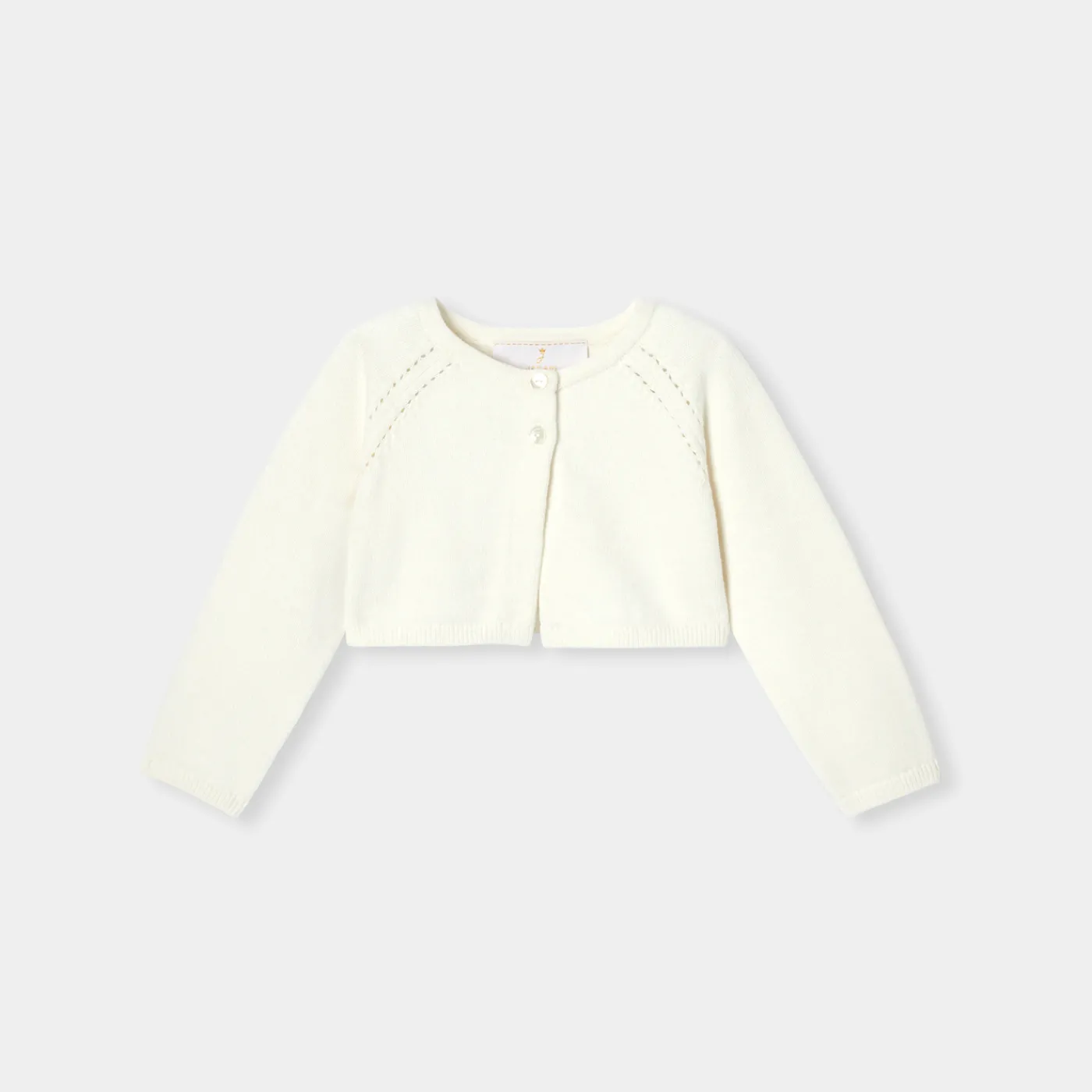 Jacadi Boléro bébé fille cérémonie - blanc doux BLANC DOUX JACADI New