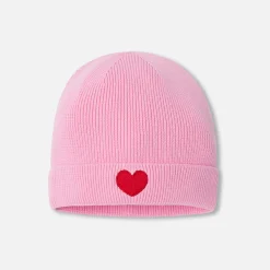 Jacadi Bonnet bébé fille - ROSE/ROUGE Sale