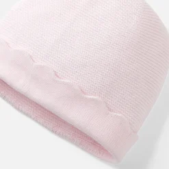 Jacadi Bonnet bébé fille en tricot - rose pale ROSE PALE JACADI Hot