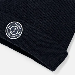 Jacadi Bonnet bébé garçon doublé en polaire - marine MARINE JACADI