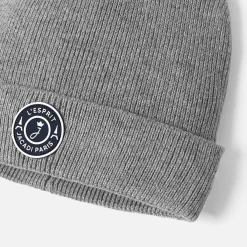 Jacadi Bonnet bébé garçon doublé en polaire - gris chine clair GRIS CHINE CLAIR JACADI Best