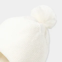 Jacadi Bonnet écharpe bébé fille - blanc doux BLANC DOUX JACADI Sale