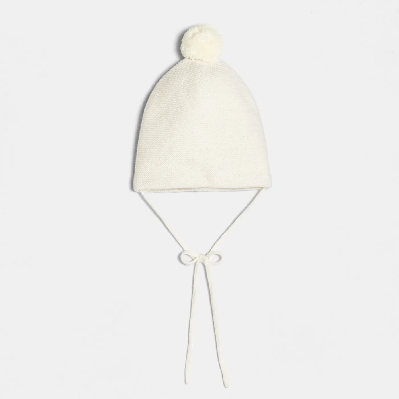 Jacadi Bonnet en tricot à doublure polaire - blanc doux BLANC DOUX JACADI Online