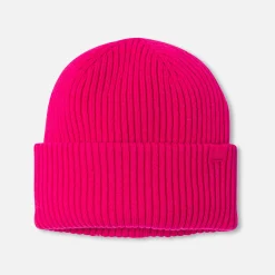 Jacadi Bonnet enfant fille doublé en micropolaire - ROSE GRENADINE Discount