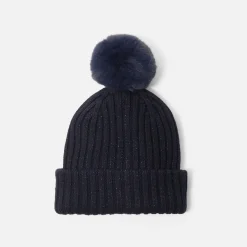 Jacadi Bonnet enfant fille détails de Lurex - marine MARINE JACADI Hot