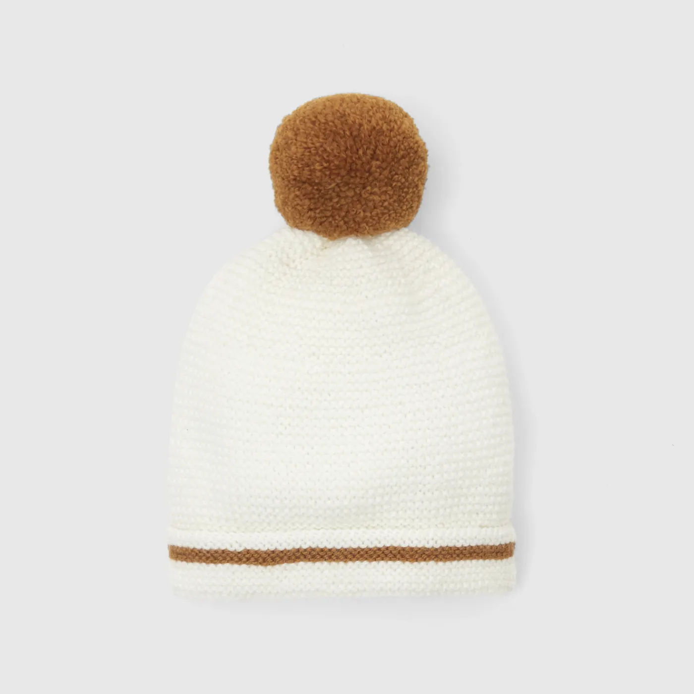 Jacadi Bonnet Love Maille collection solidaire - BLANC/JAUNE Best