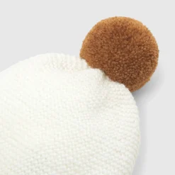 Jacadi Bonnet Love Maille collection solidaire - BLANC/JAUNE Best