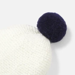 Jacadi Bonnet Love Maille collection solidaire - BLANC/BLEU