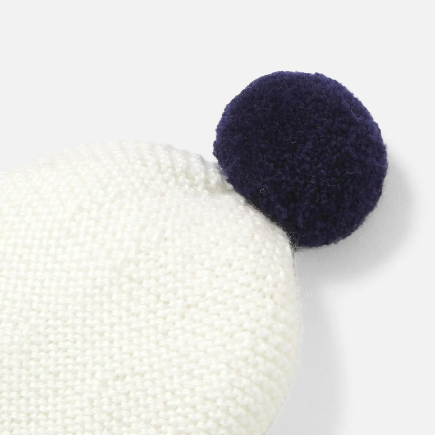 Jacadi Bonnet Love Maille collection solidaire - BLANC/BLEU