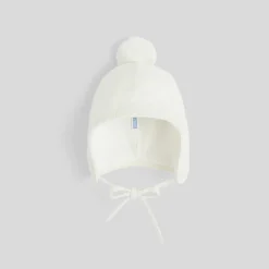 Jacadi Bonnet uni bébé - blanc doux BLANC DOUX JACADI
