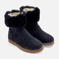 Jacadi Boots fourrées enfant fille - marine MARINE JACADI Discount