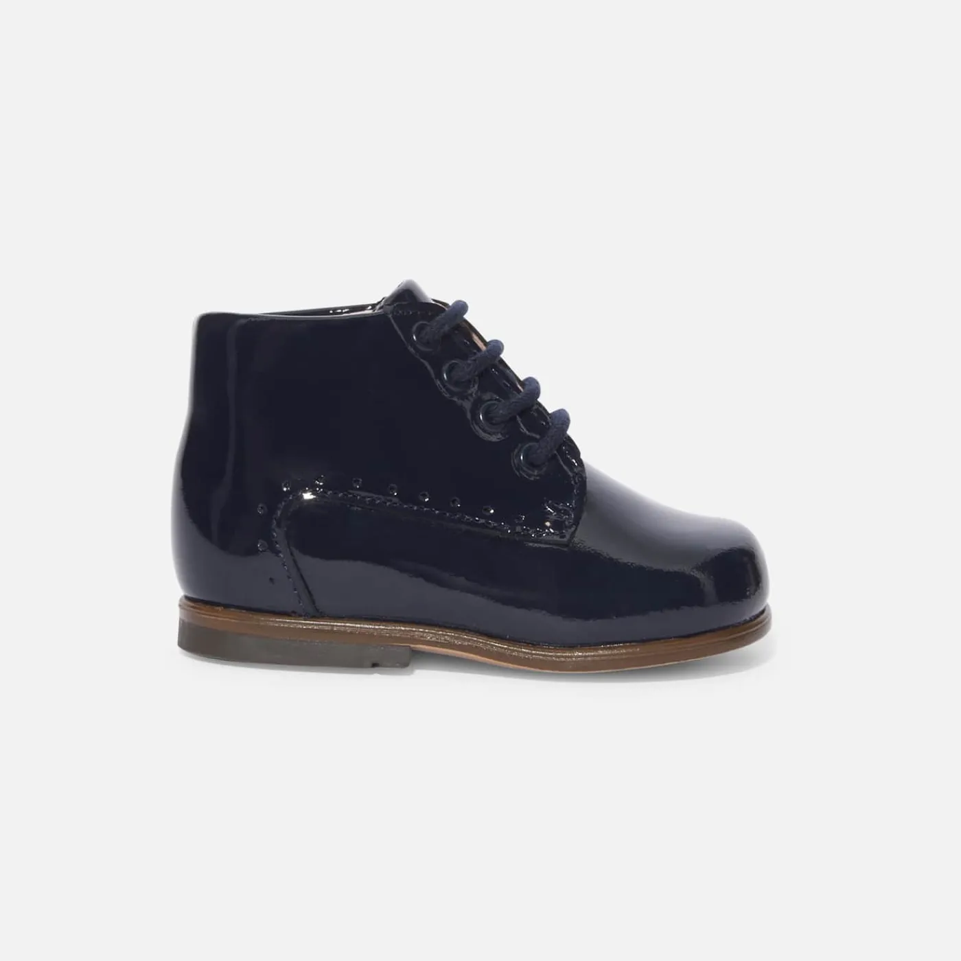 Jacadi Bottillons bébé fille en cuir verni - marine MARINE JACADI Sale