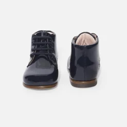 Jacadi Bottillons bébé fille en cuir verni - marine MARINE JACADI Sale