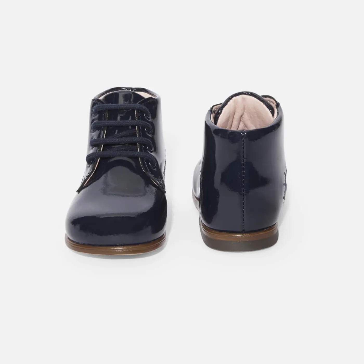 Jacadi Bottillons bébé fille en cuir verni - marine MARINE JACADI Sale