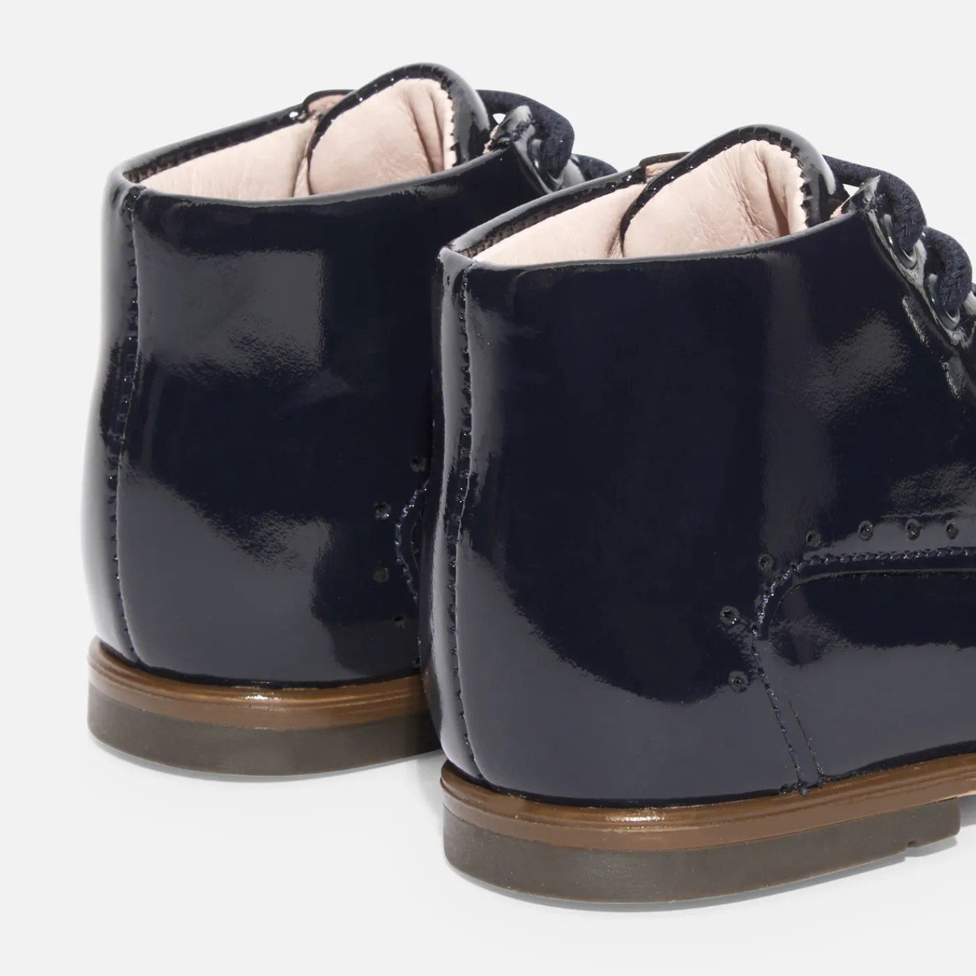 Jacadi Bottillons bébé fille en cuir verni - marine MARINE JACADI Sale
