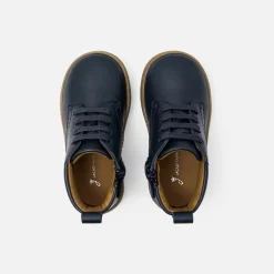 Jacadi Bottillons bébé garçon en cuir - marine MARINE JACADI Sale